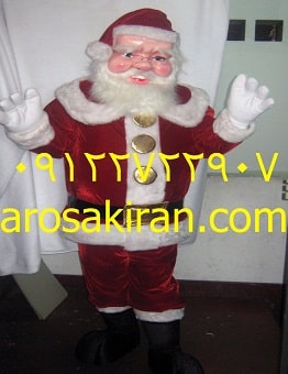 تصویری از عروسک تن پوش بابانوئل